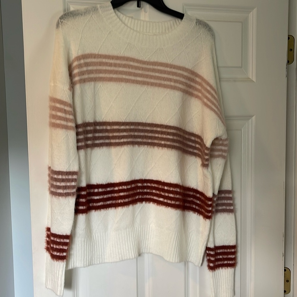 Soft crew neck sweater